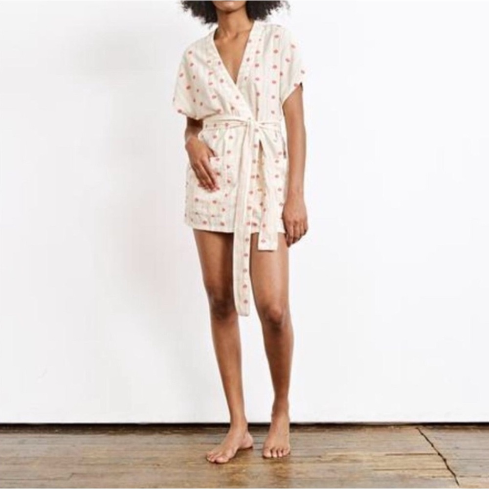 Ace & Jig short sleeve cardigan in tulip - Floral Kimono Cardigan